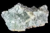 Green Fluorite Crystal Cluster - Mongolia #100737-1